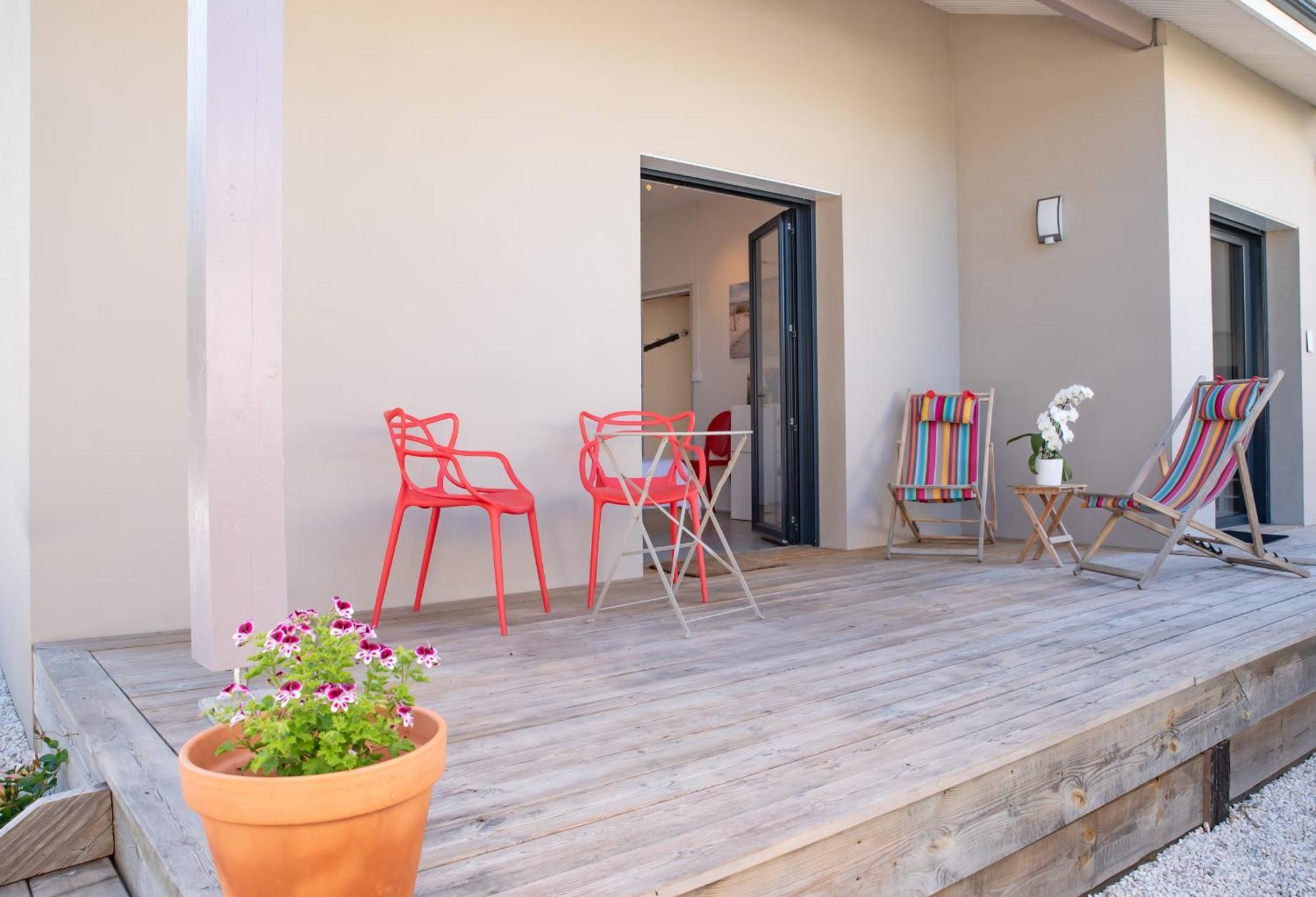 La Maison Du Cotton- Gite Bio-Climatique Andernos-les-Bains Exteriör bild