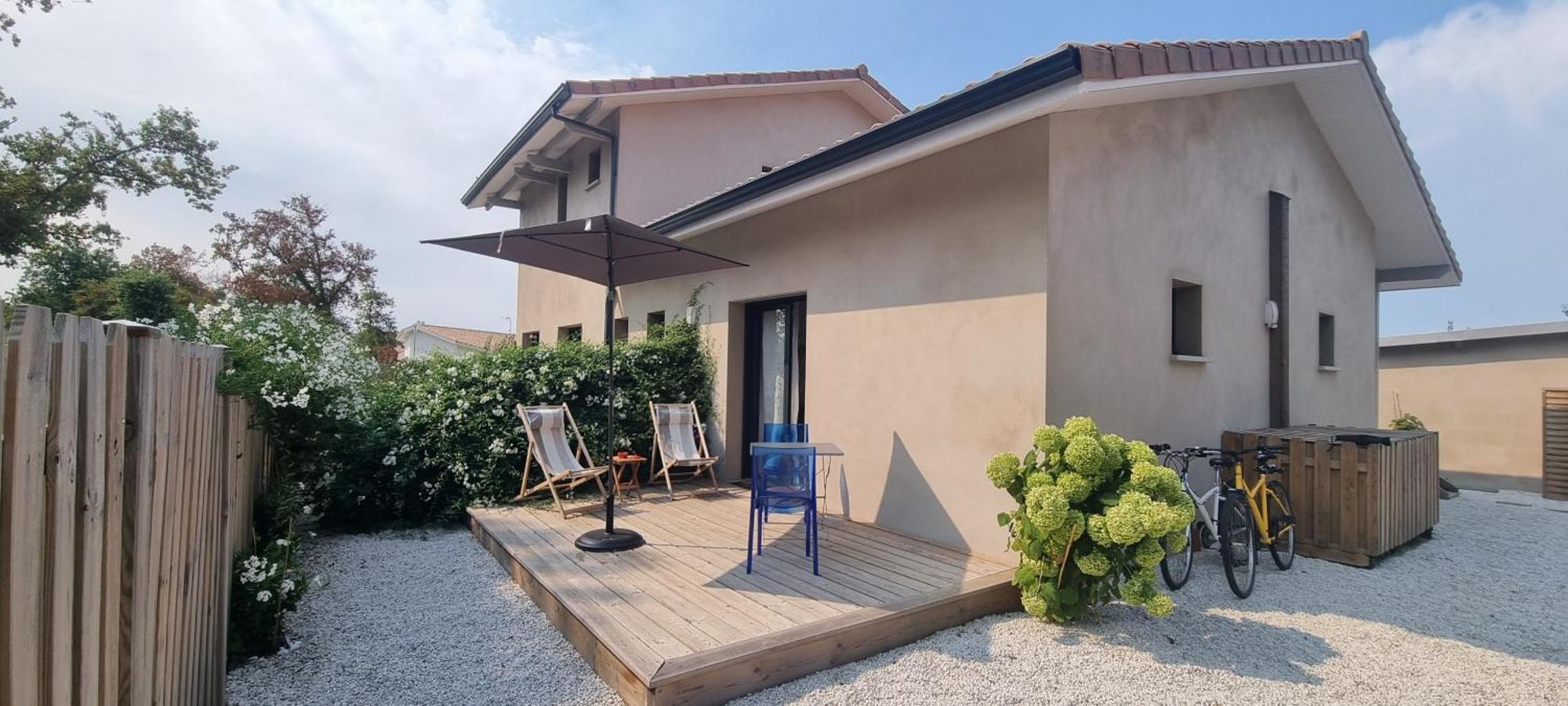 La Maison Du Cotton- Gite Bio-Climatique Andernos-les-Bains Exteriör bild